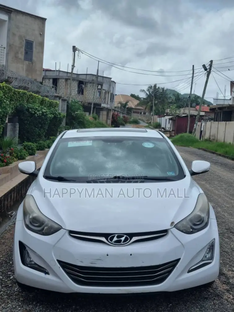 Hyundai Elantra Limited 4dr Sedan (1.8L 4cyl 6A) 2015 White