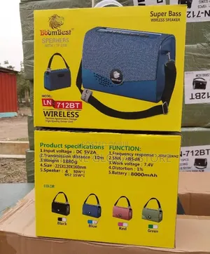 Boombest Ln-712bt Super Bass Wireless Speaker