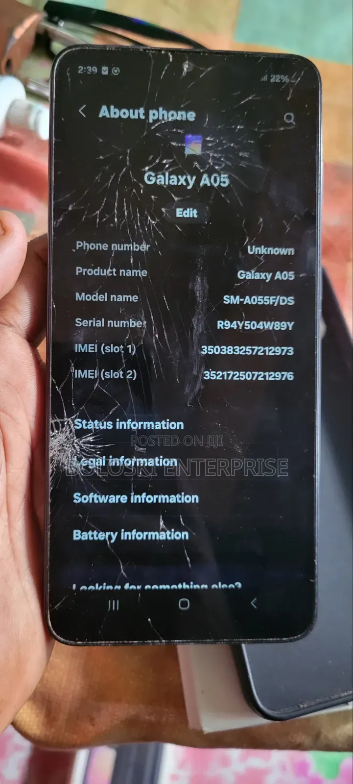 Samsung Galaxy A05 64 GB Pink