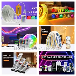All Kinds of Strips and Power Supply and Neon Strip