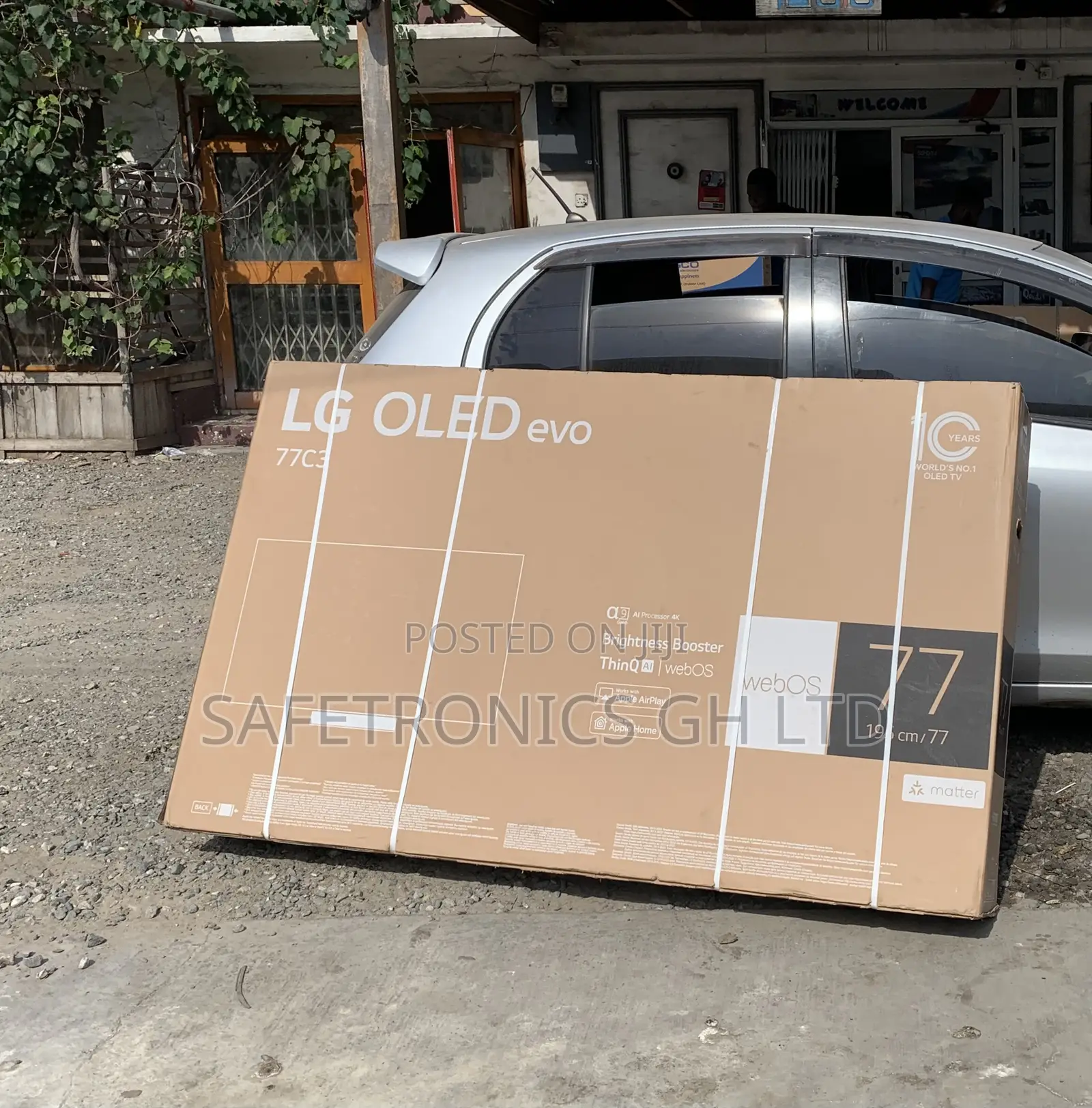 Quality Sleek Lg, Oled Evo Tv, 77′′ C3 Series, Webos Smart Ai Thinq