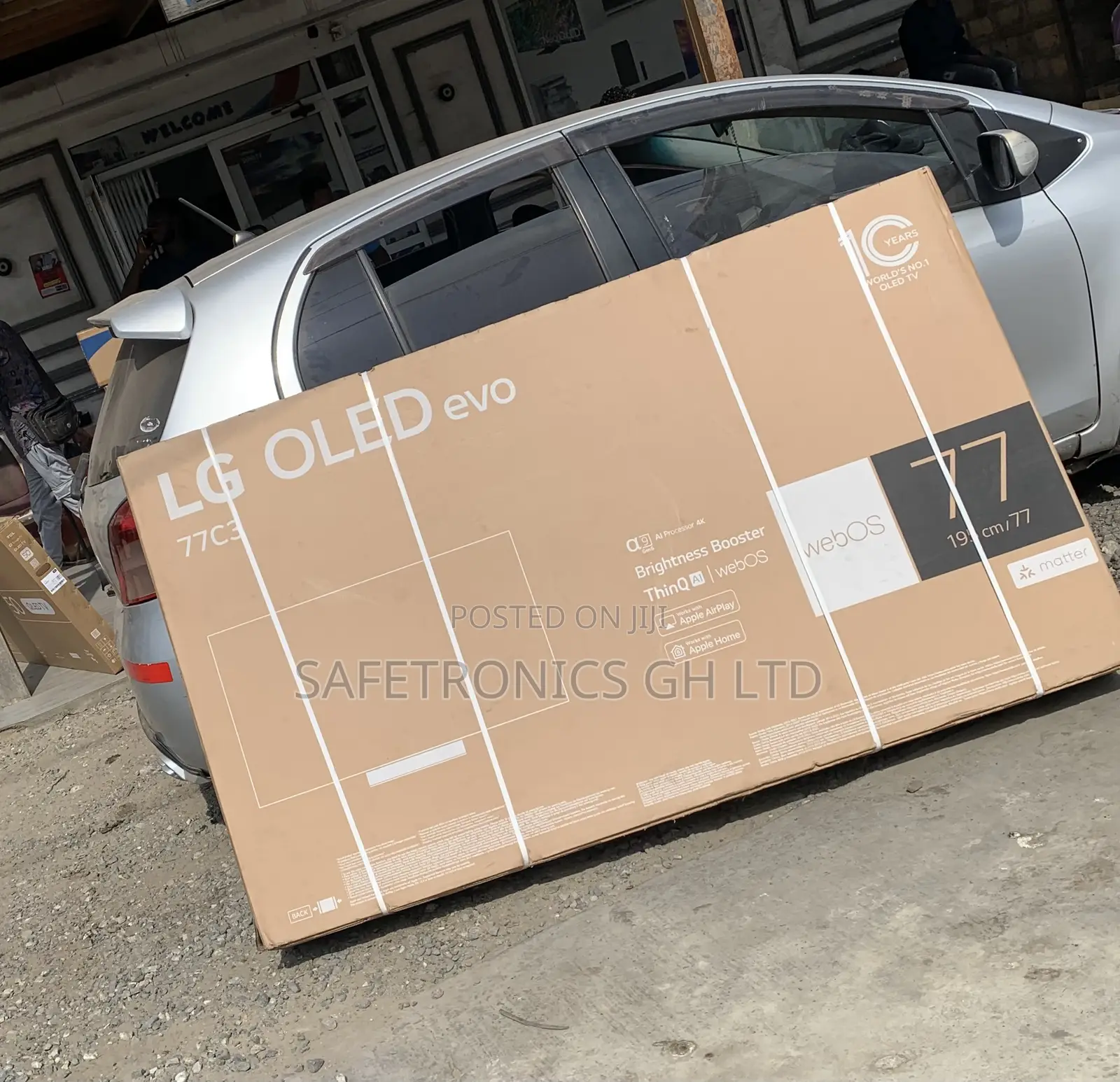 Quality Sleek Lg, Oled Evo Tv, 77′′ C3 Series, Webos Smart Ai Thinq