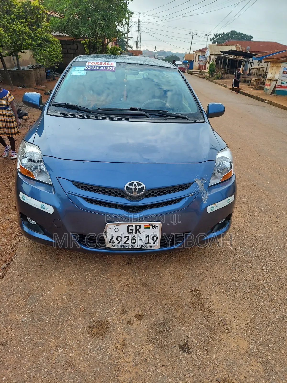 Toyota Yaris 2010 Blue