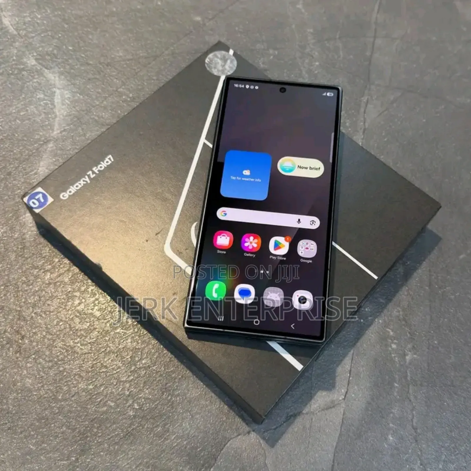 New Samsung Galaxy Z Fold7 1 TB Black