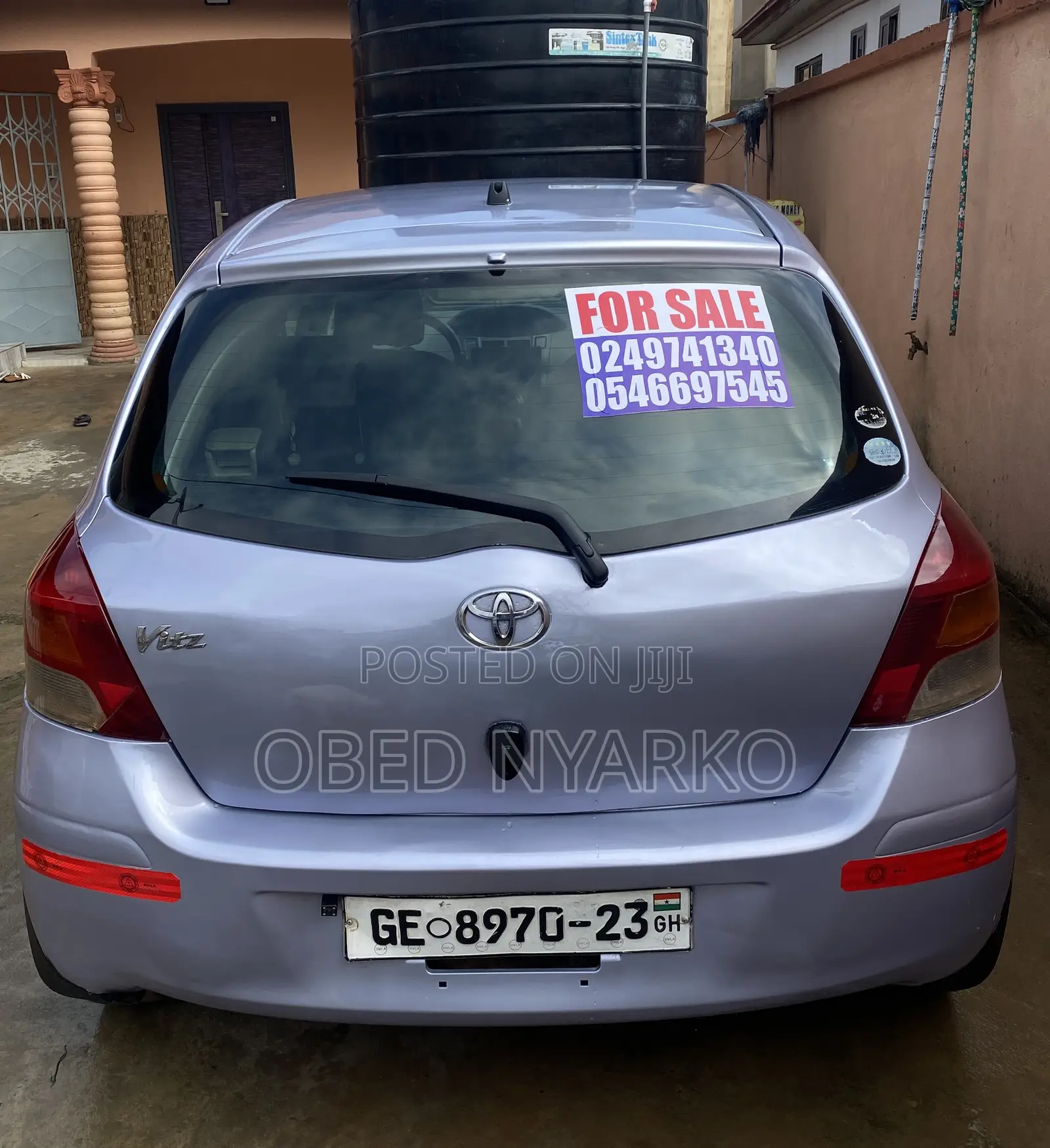 Toyota Vitz 1.3 AWD 5dr 2010 Silver