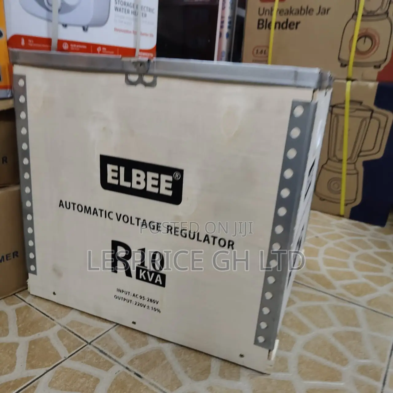 Classy High Grade 10kva Single Phase Automatic Stabilizer From Elbee