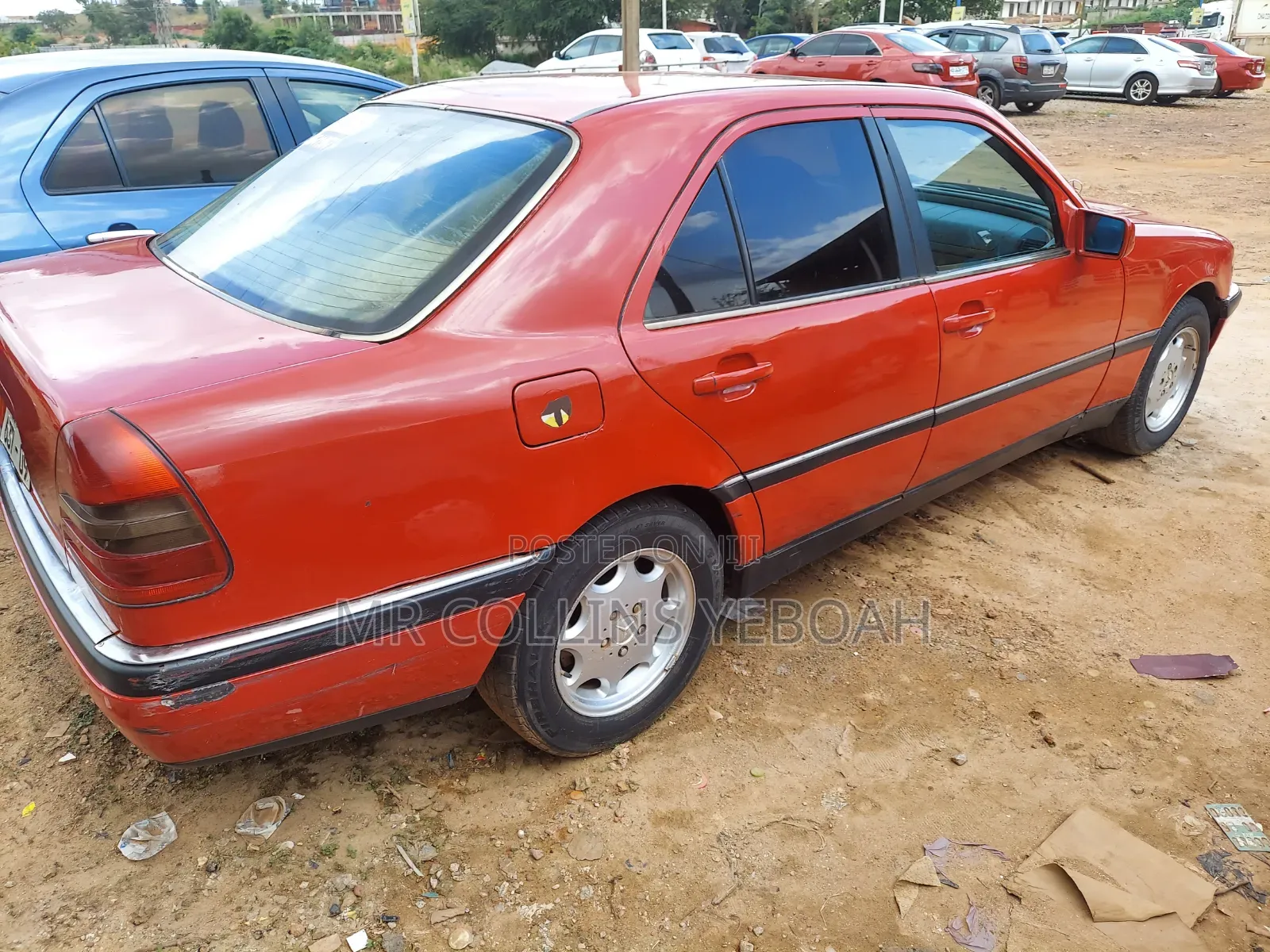 Mercedes-Benz C220 2004 Red