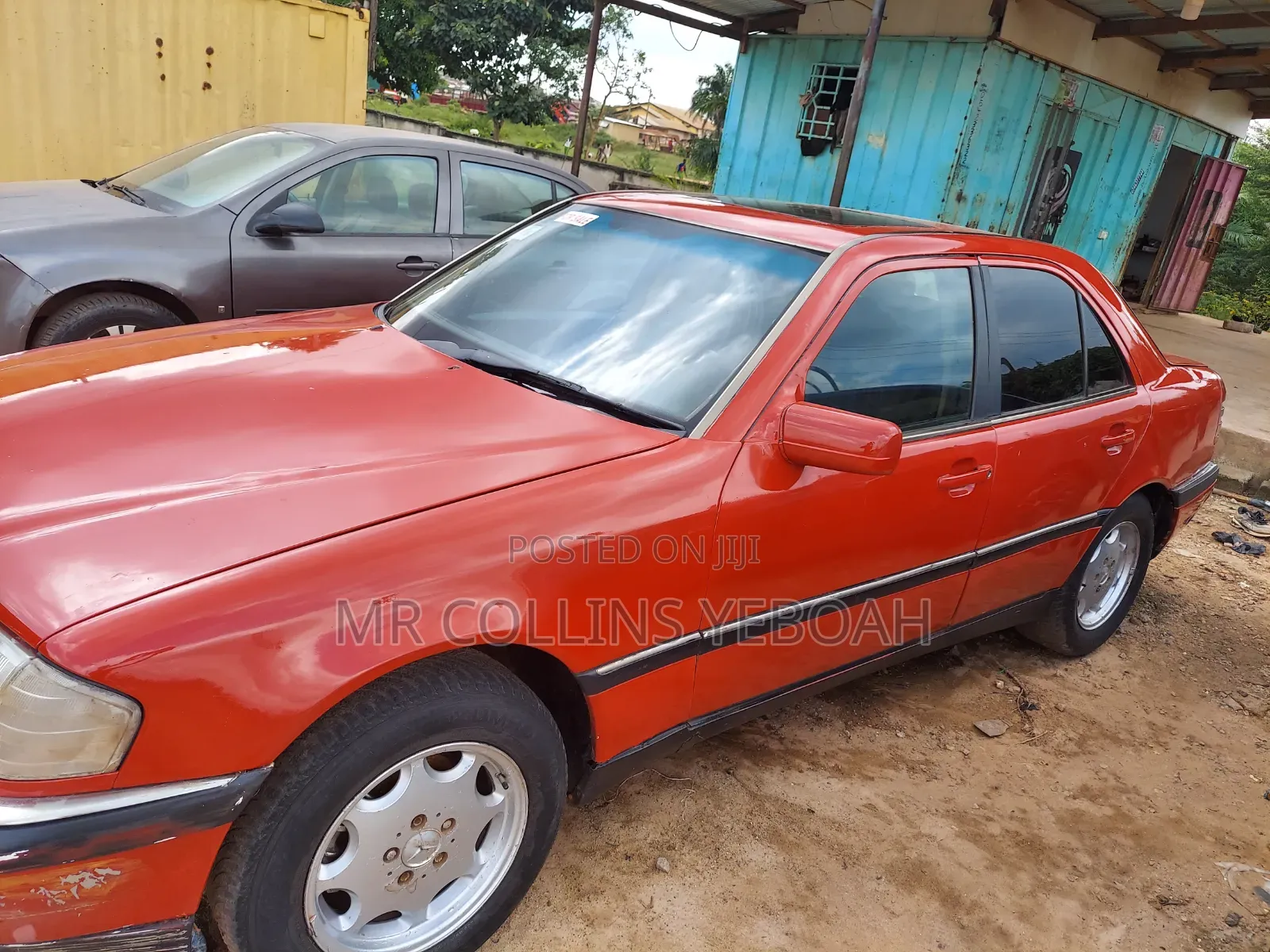 Mercedes-Benz C220 2004 Red