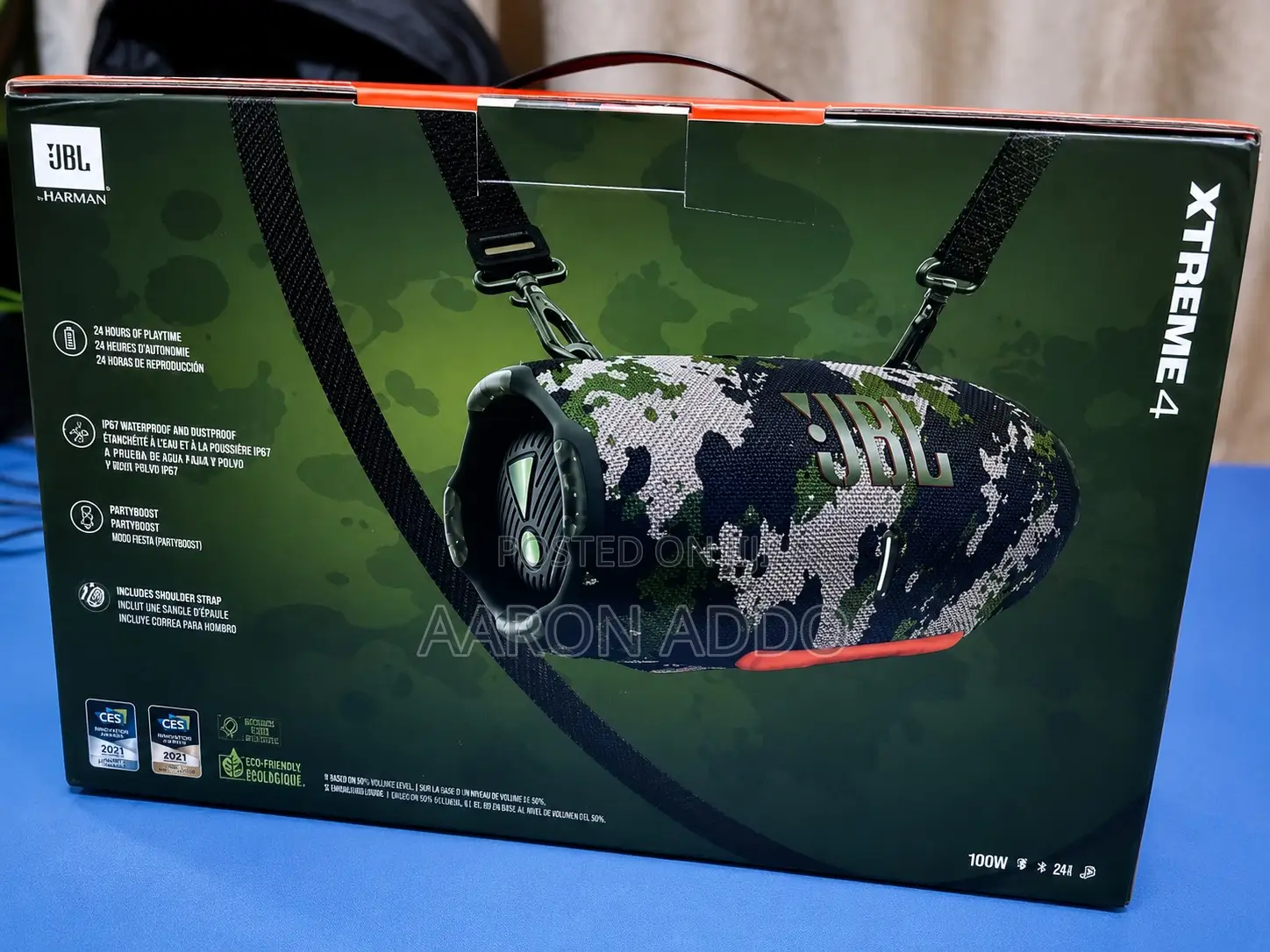 JBL Extreme 4 Portable Speaker-Camo