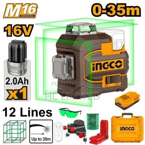 Cordless 3d-Laser Level - Hll301201