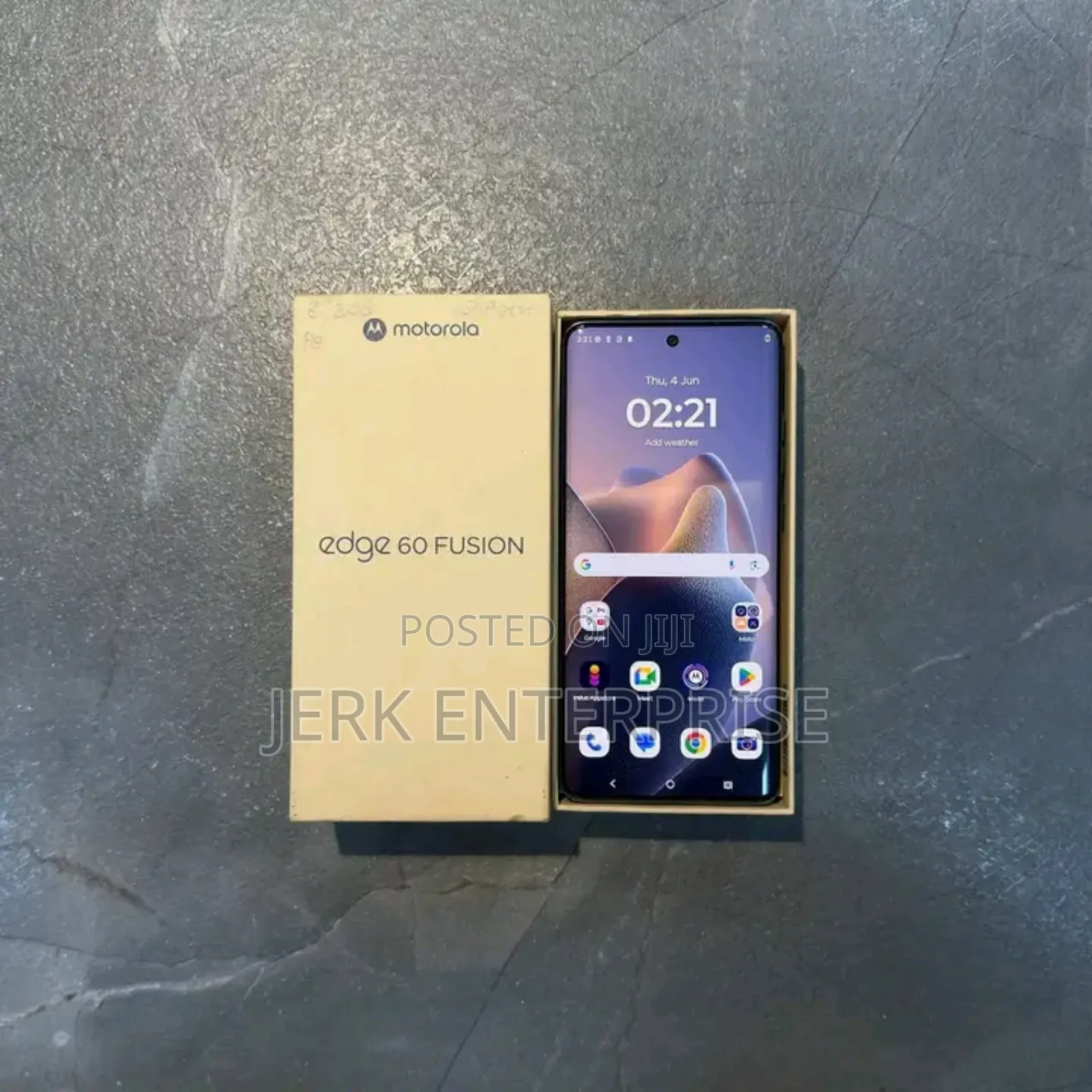 New Motorola Edge 60 Fusion 512 GB Blue