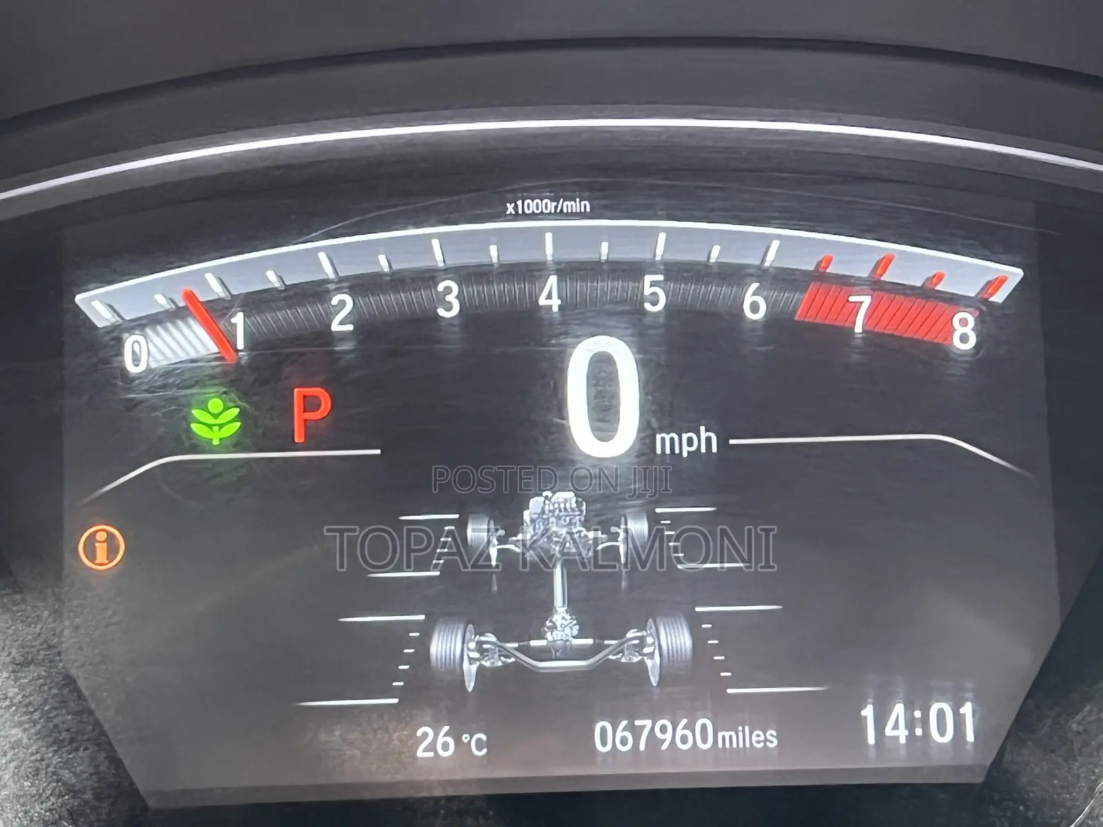 Honda CR-V 2018 Red