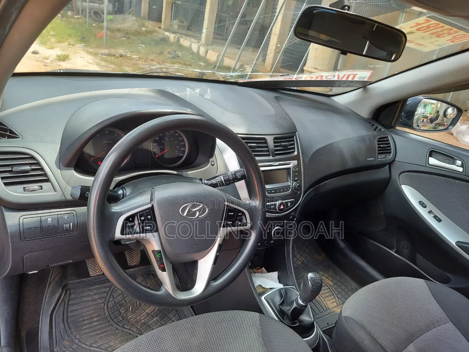 Hyundai Accent 2014 Black