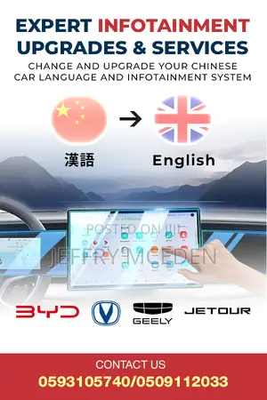 Chinese Cars/Ev Language Change and Unlocking