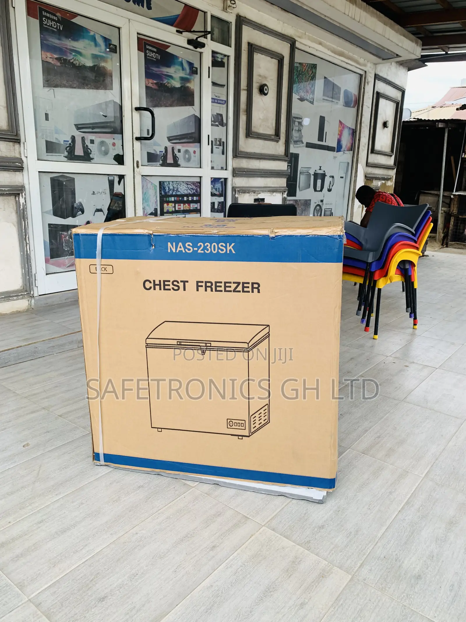 Super Fast Nasco 198ltrs Chest Freezer Nas-230sk
