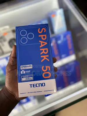 New Tecno Spark 50 128 GB Black