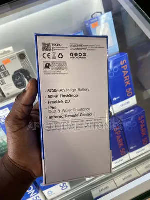 New Tecno Spark 50 128 GB Black