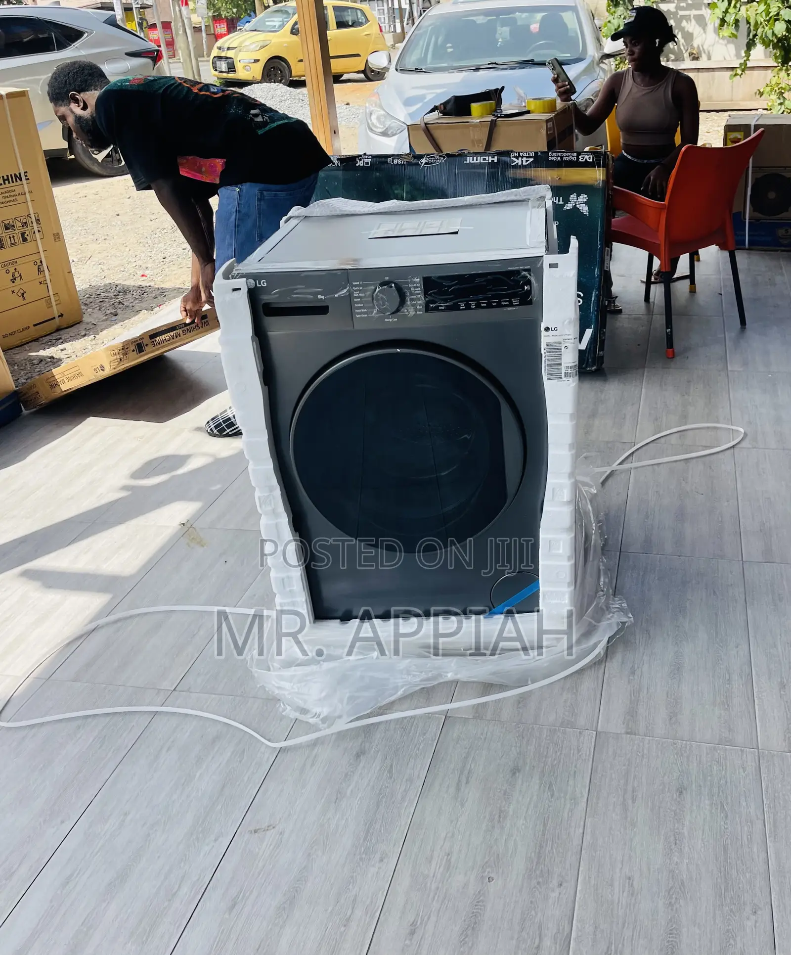 Get Unique Lg 8kg Full Automatic Washing Machine(Front Load)