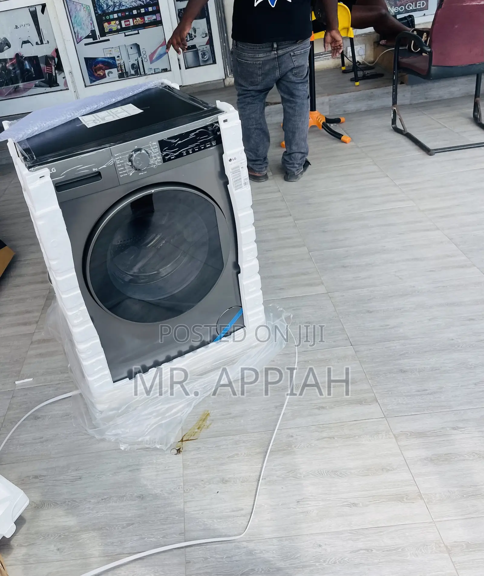 Order Authentic Lg 8kg Front Load Electric Washing Machine 