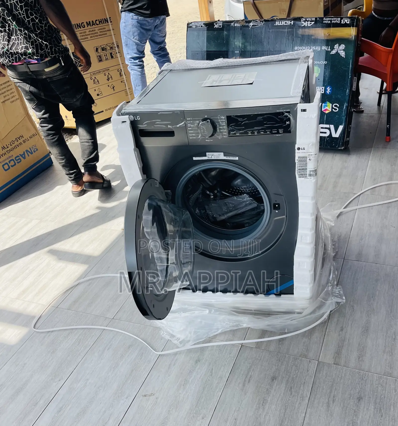 Extremely Quality Lg 8kg Full Automatic Washing Machine(Inverter)