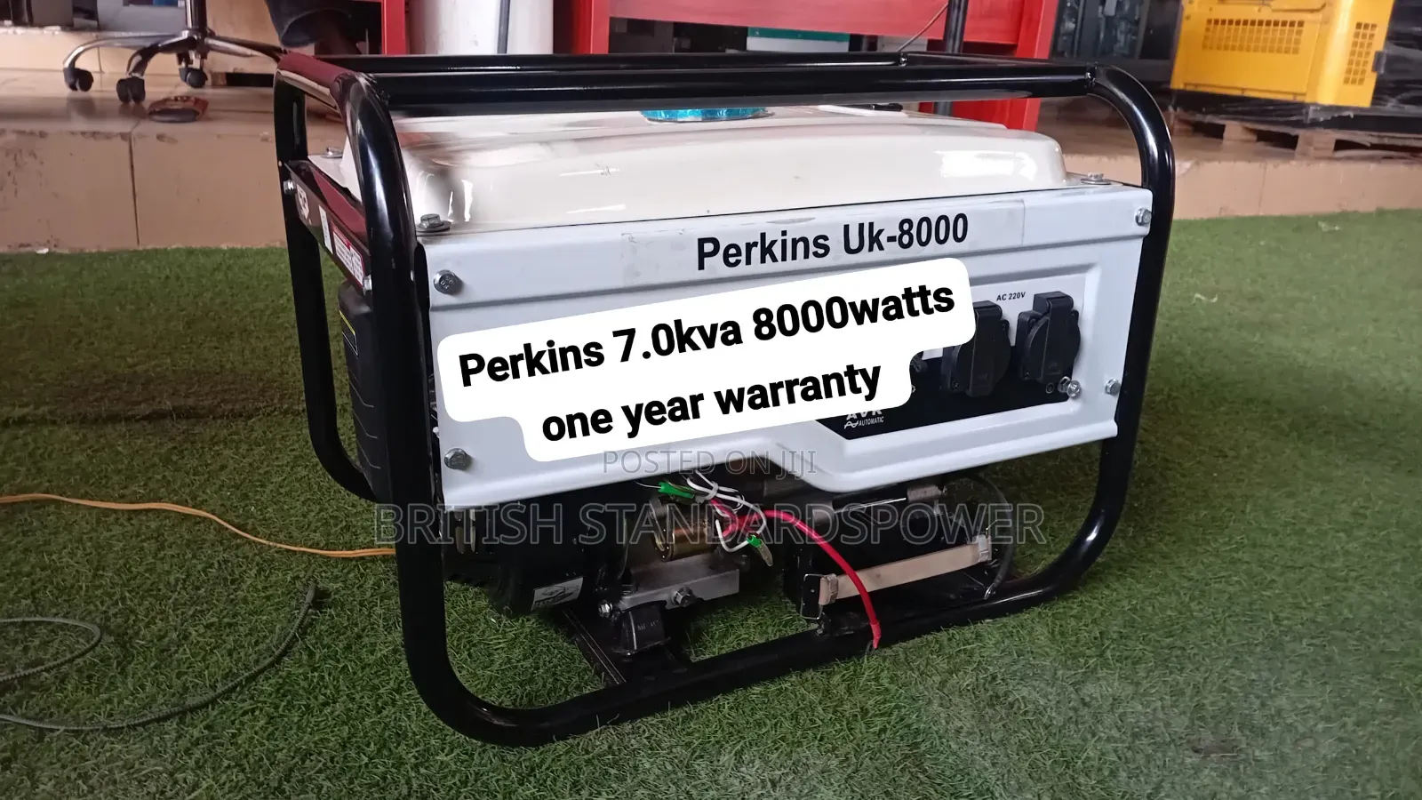Perkins 8000w Generator – Strong Engine, Smooth Operation