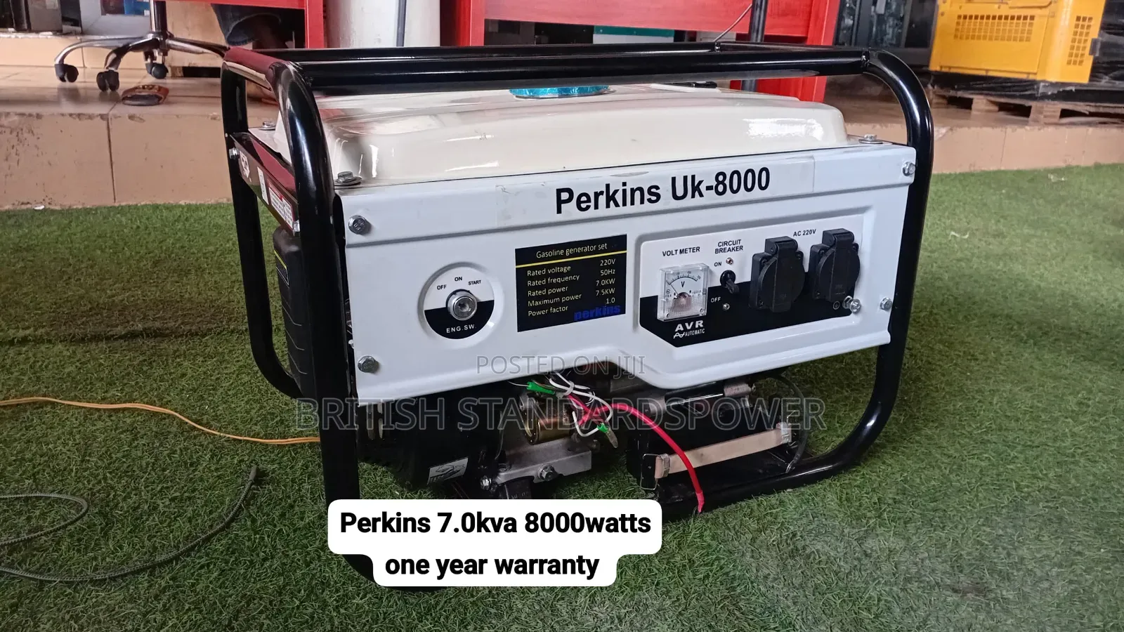 Perkins 8000w Generator – Efficient, Quiet Dependable