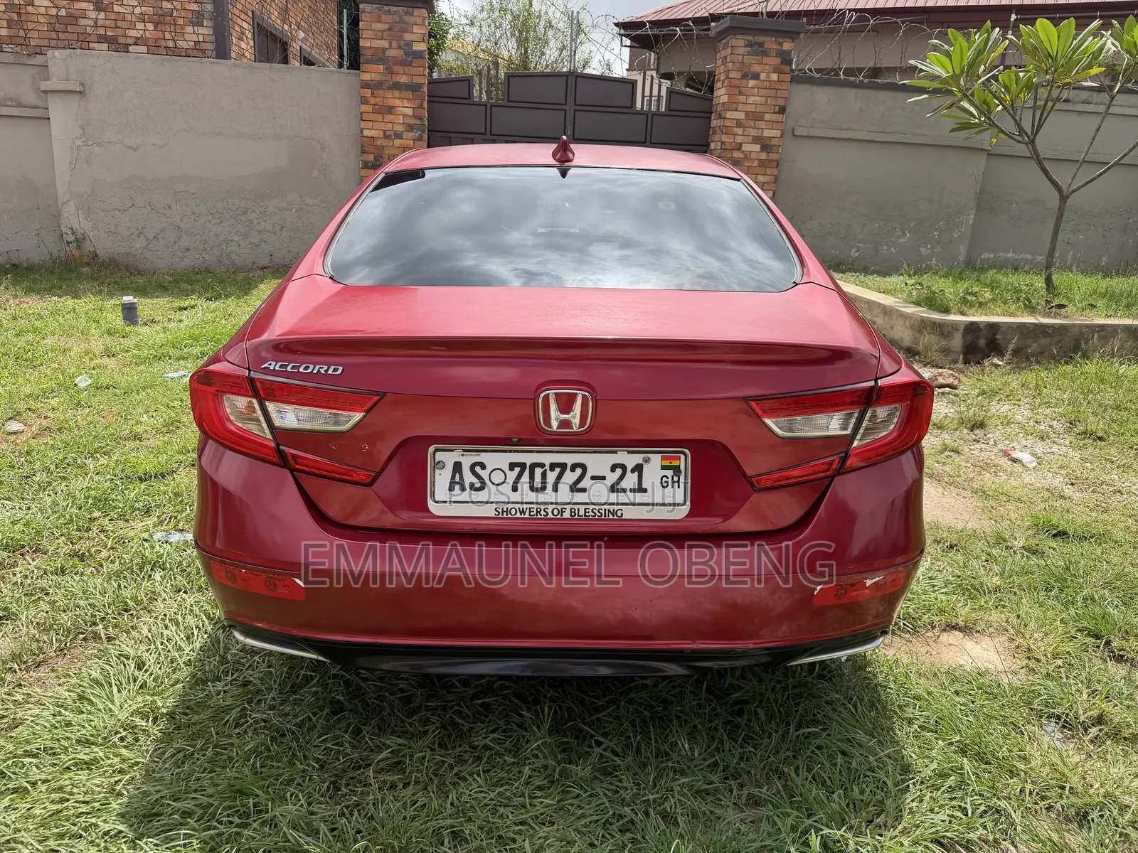 Honda Accord 2019 Red