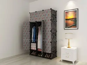 12 Cubes Plastic Wardrobe