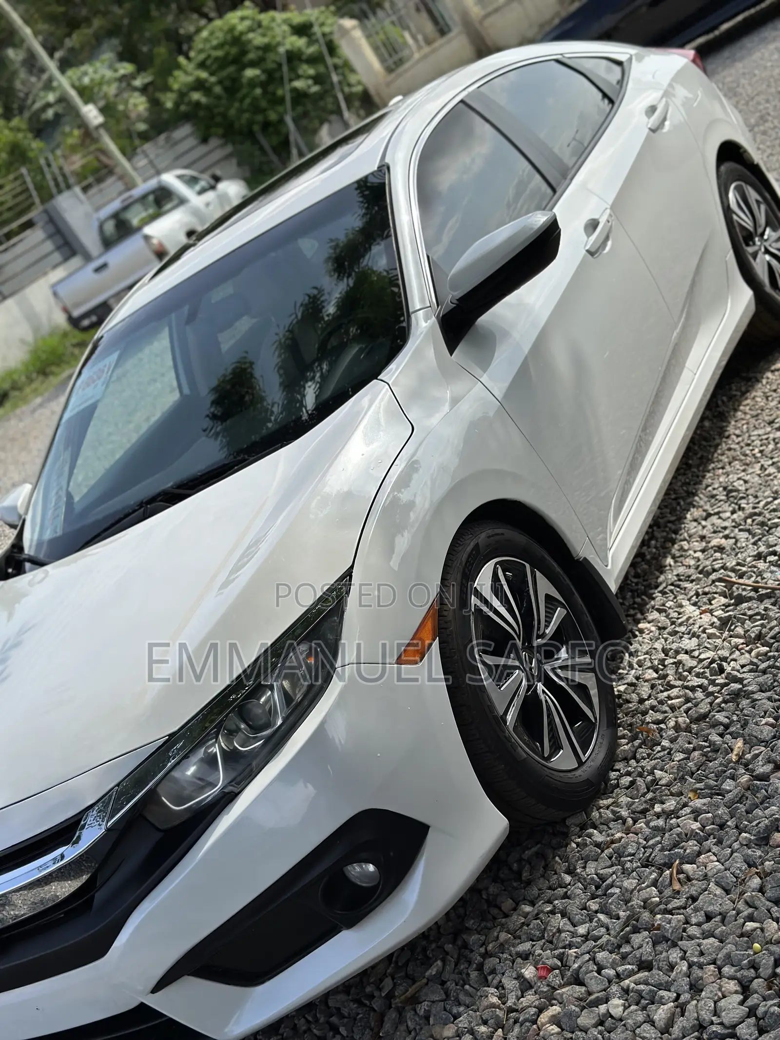 Honda Civic EX-L 4dr Sedan (1.5L 4cyl) 2017 White