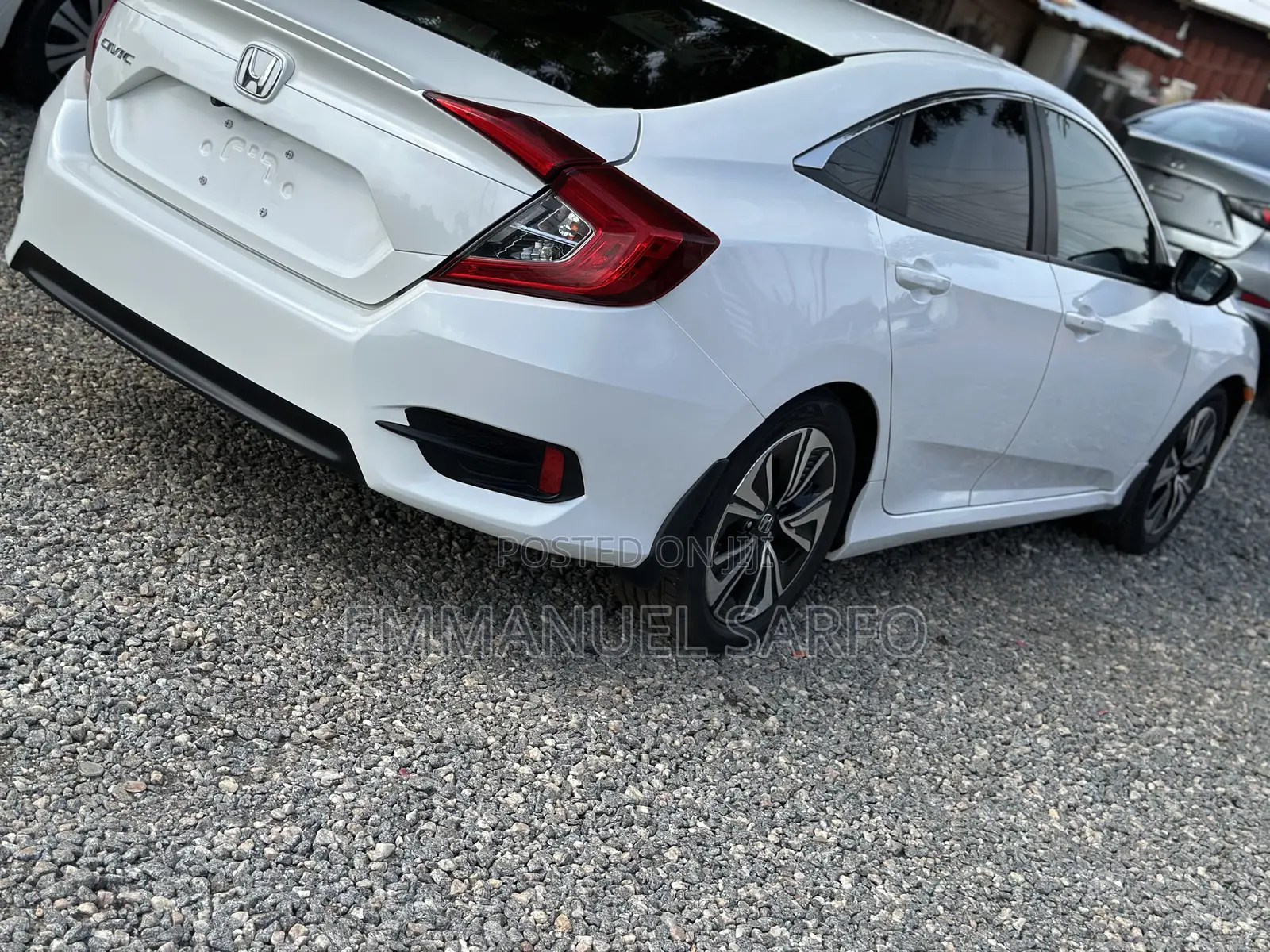 Honda Civic EX-L 4dr Sedan (1.5L 4cyl) 2017 White