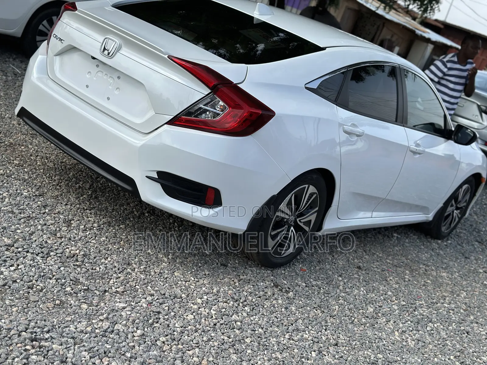 Honda Civic EX-L 4dr Sedan (1.5L 4cyl) 2017 White