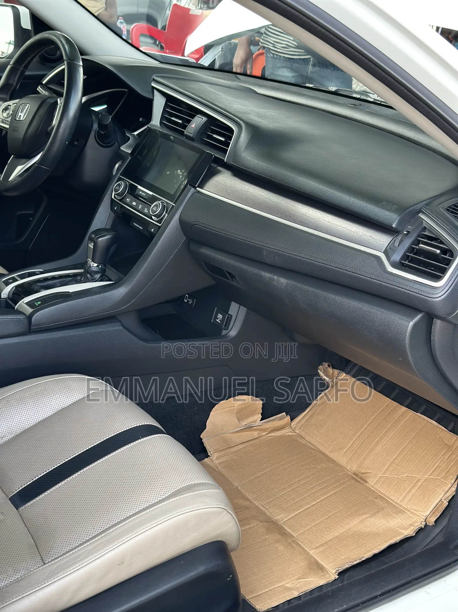 Honda Civic EX-L 4dr Sedan (1.5L 4cyl) 2017 White