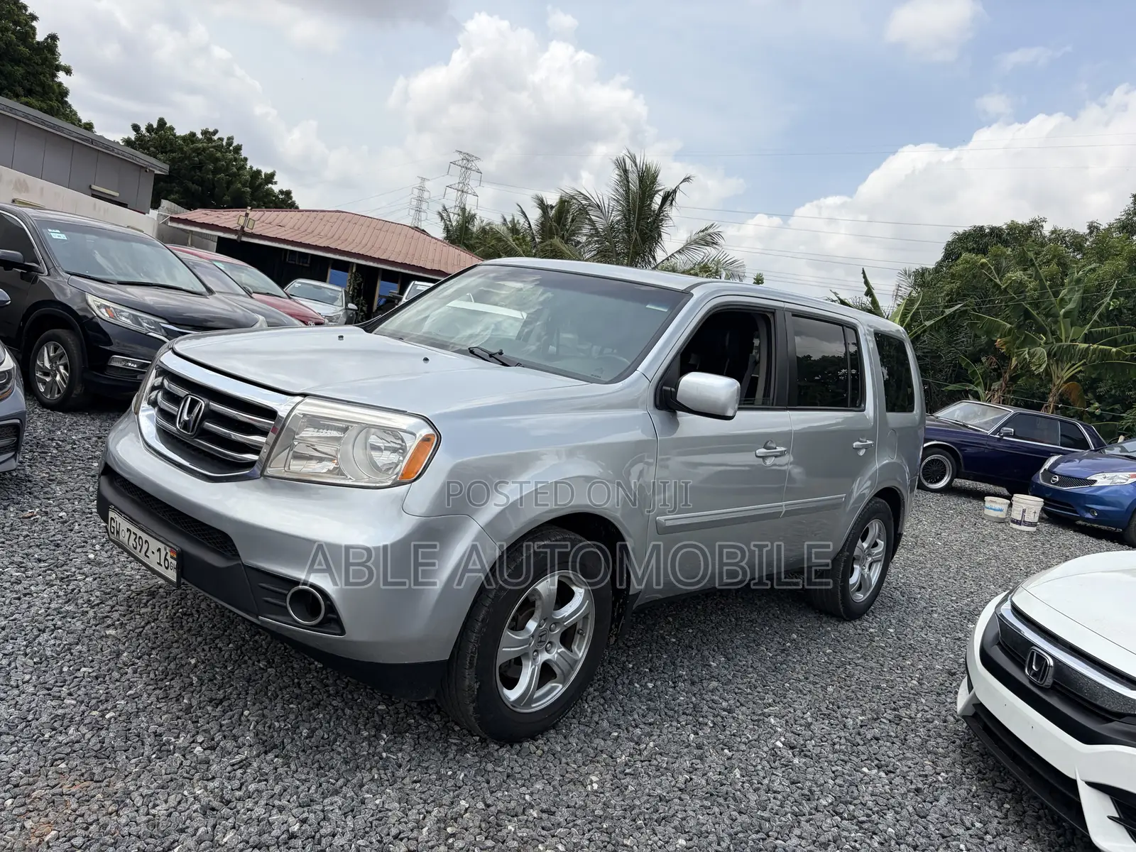 Honda Pilot EX 4dr SUV 4WD (3.5L 6cyl 5A) 2012 Silver