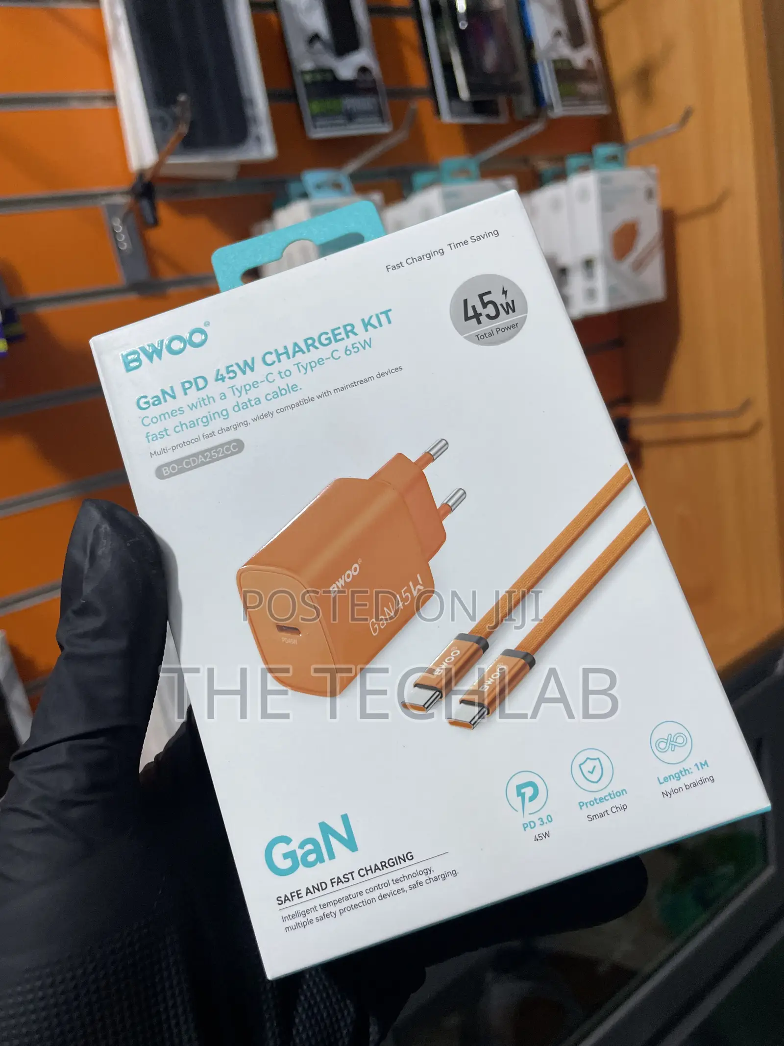 Bwoo 45w C-C Complete Fast Charger