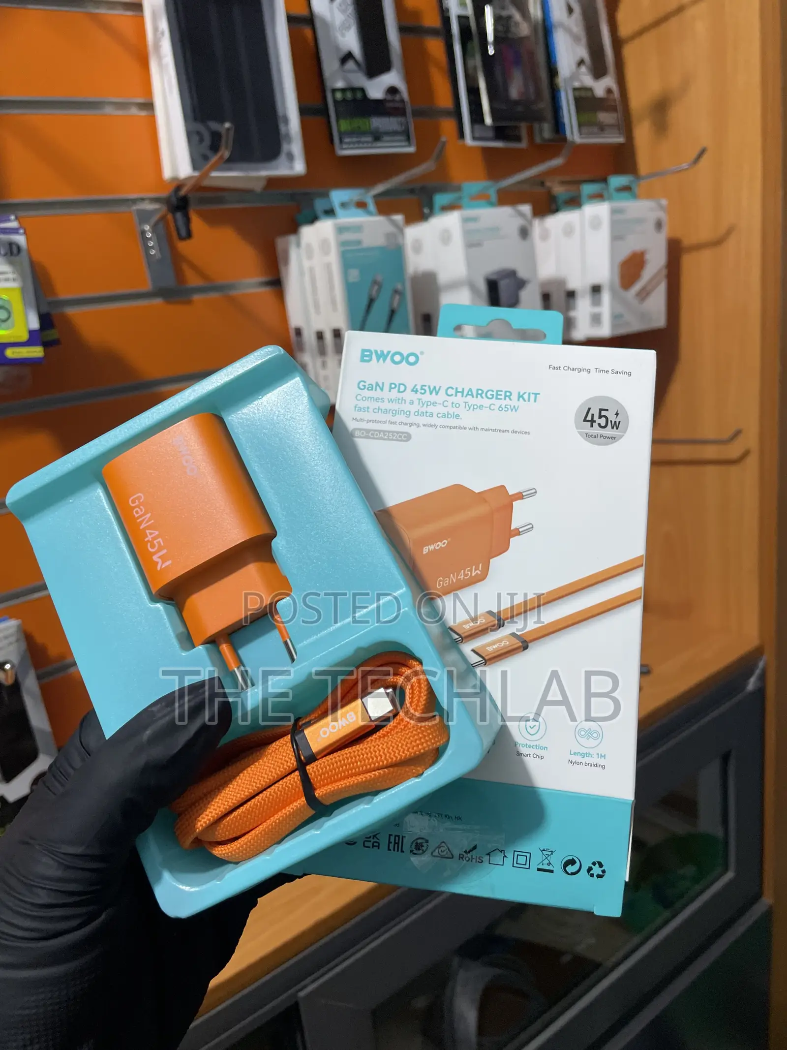 Bwoo 45w C-C Complete Fast Charger