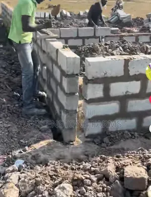 3 Plots Of Land With Footings By The Roadside Around Sege
