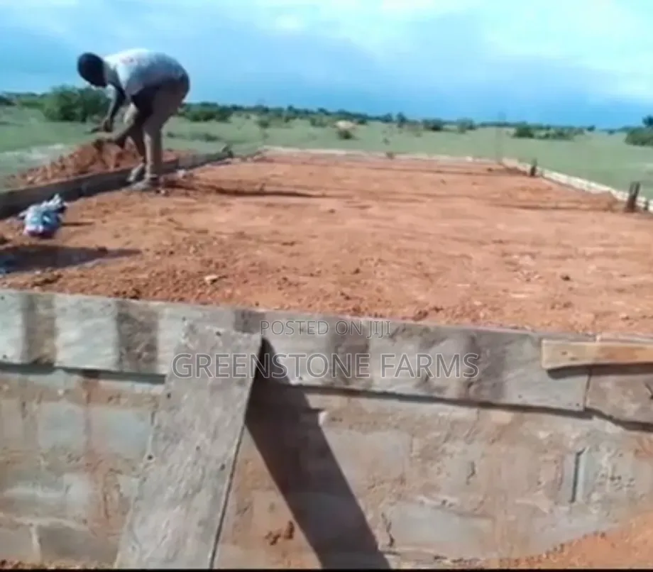 3 Plots Of Land With Footings By The Roadside Around Sege