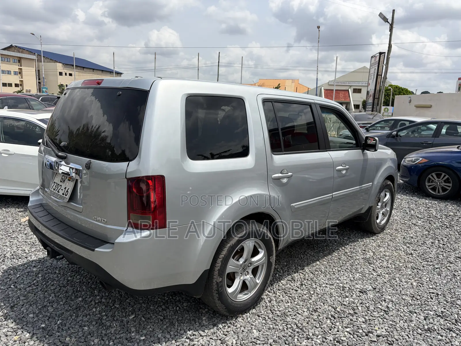 Honda Pilot EX 4dr SUV 4WD (3.5L 6cyl 5A) 2012 Silver