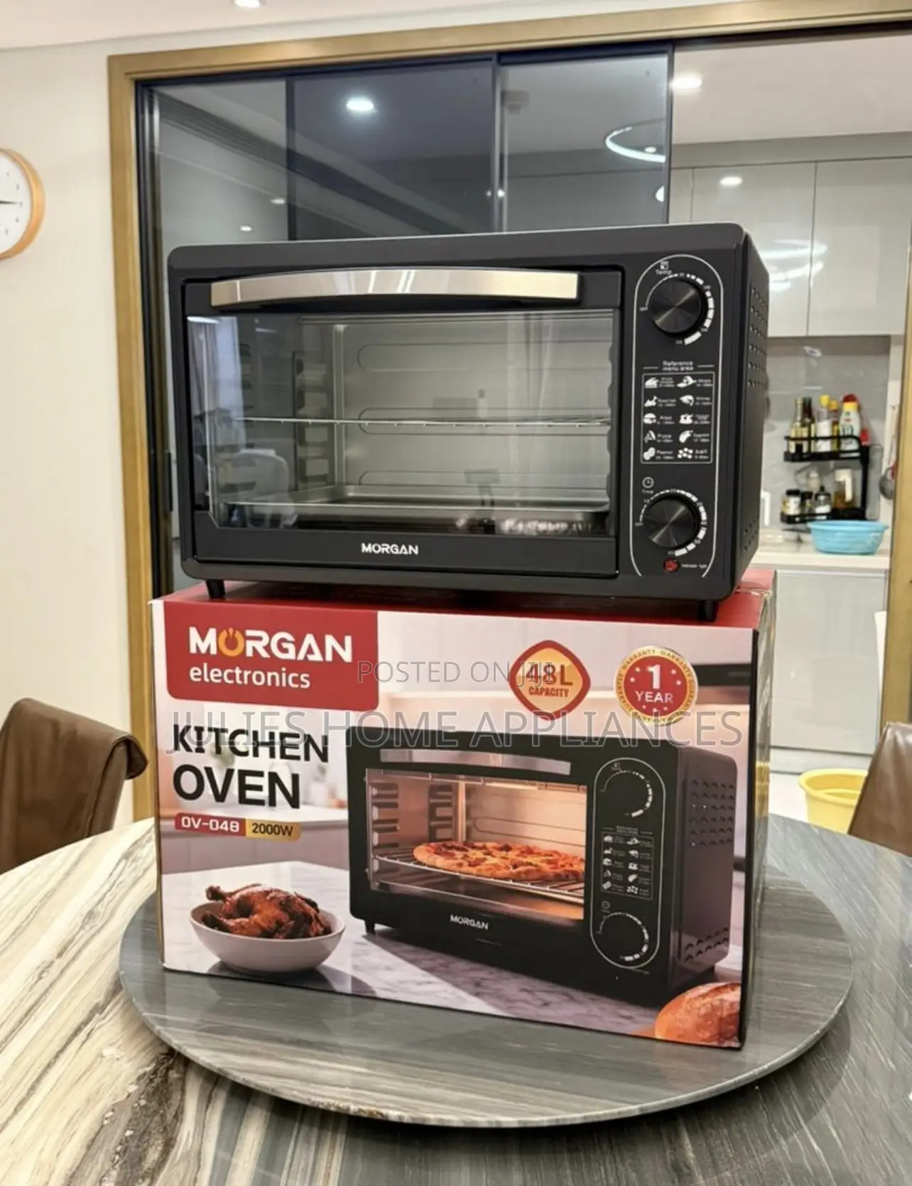 German Electric Oven (48 Liter)