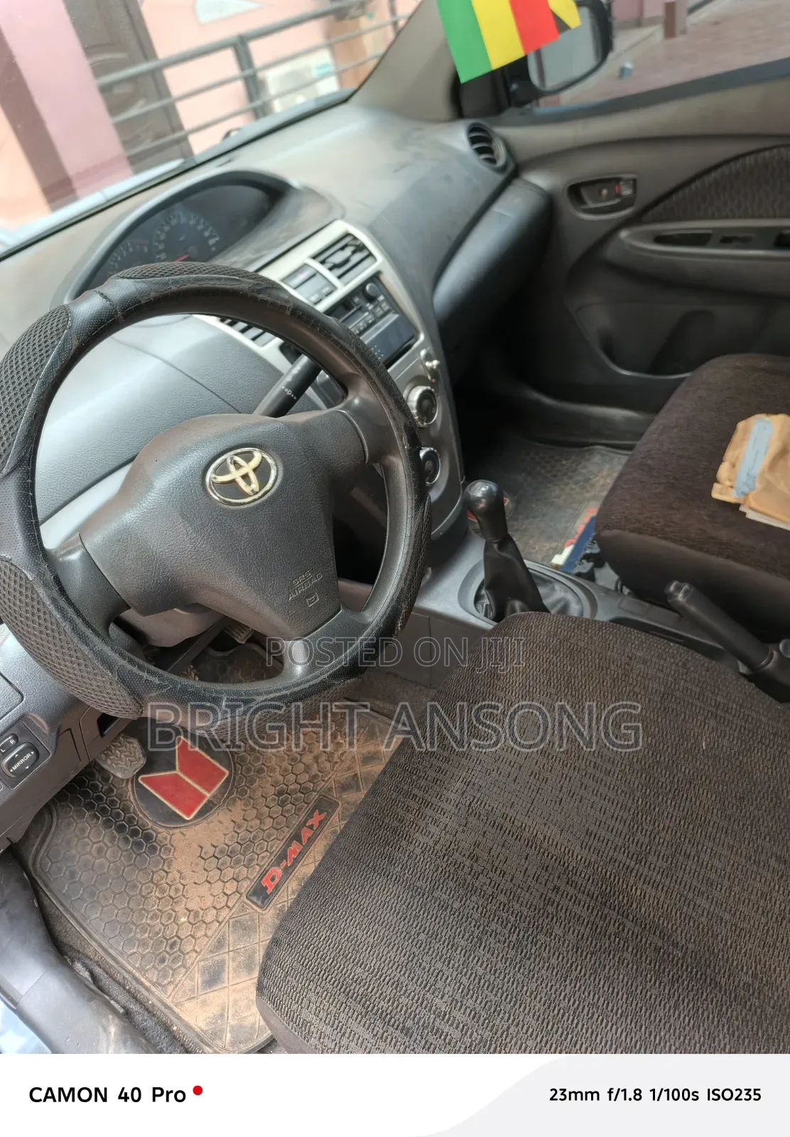 Toyota Yaris 2008 Black