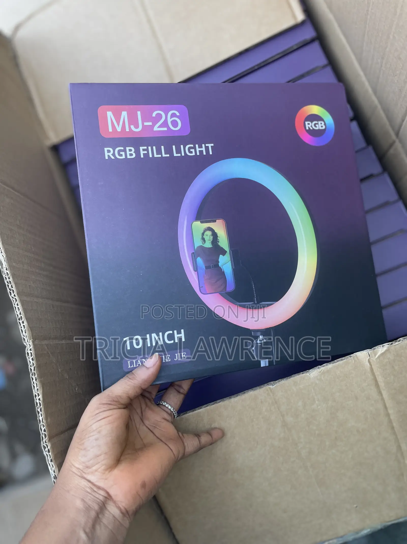 10” Rgb Ringlight