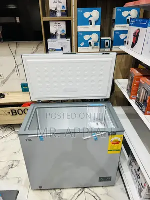 Get Affordable TCL 200l Single Door Chest Freezer(Gray) 