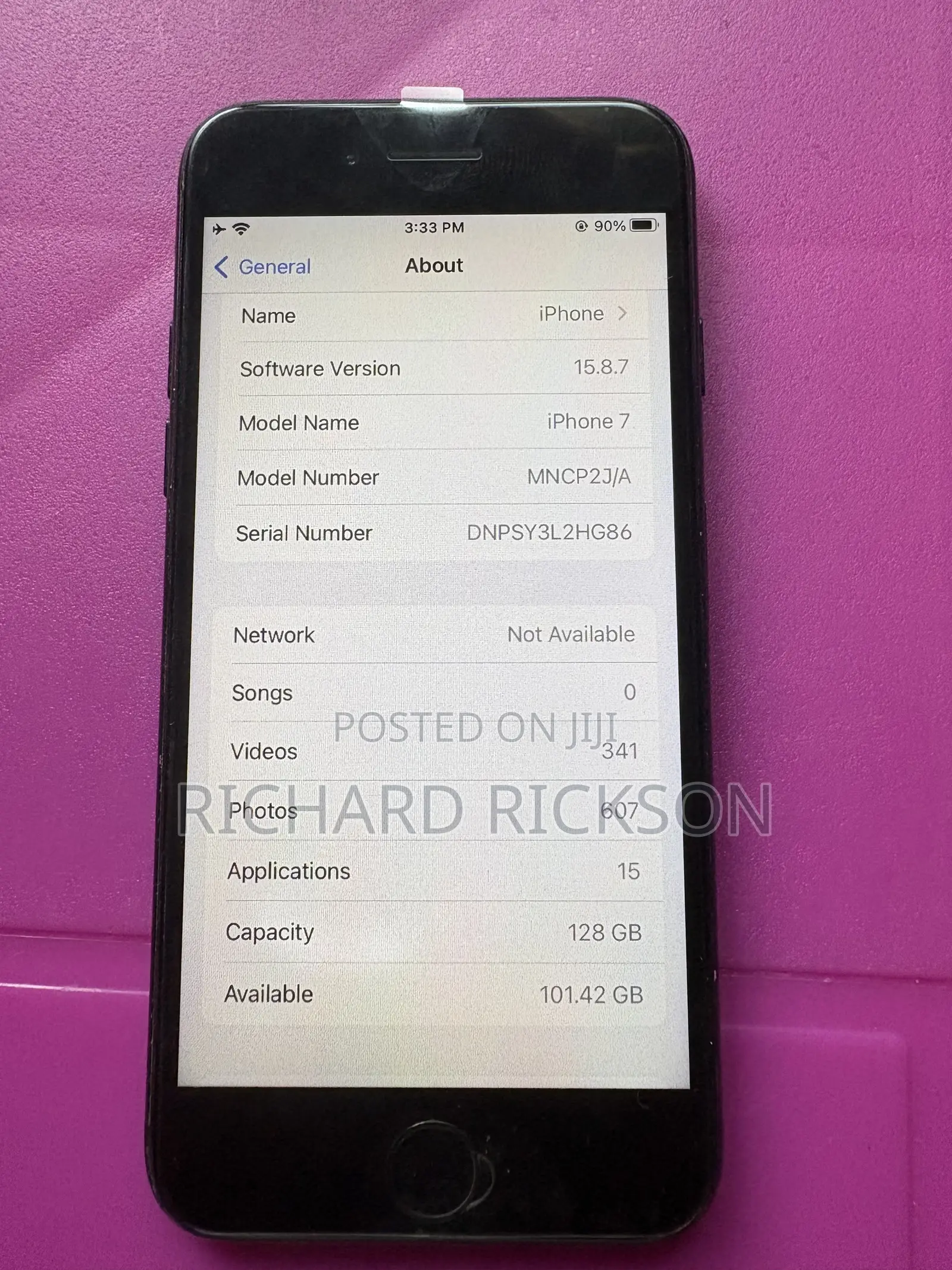 Apple iPhone 7 128 GB Black