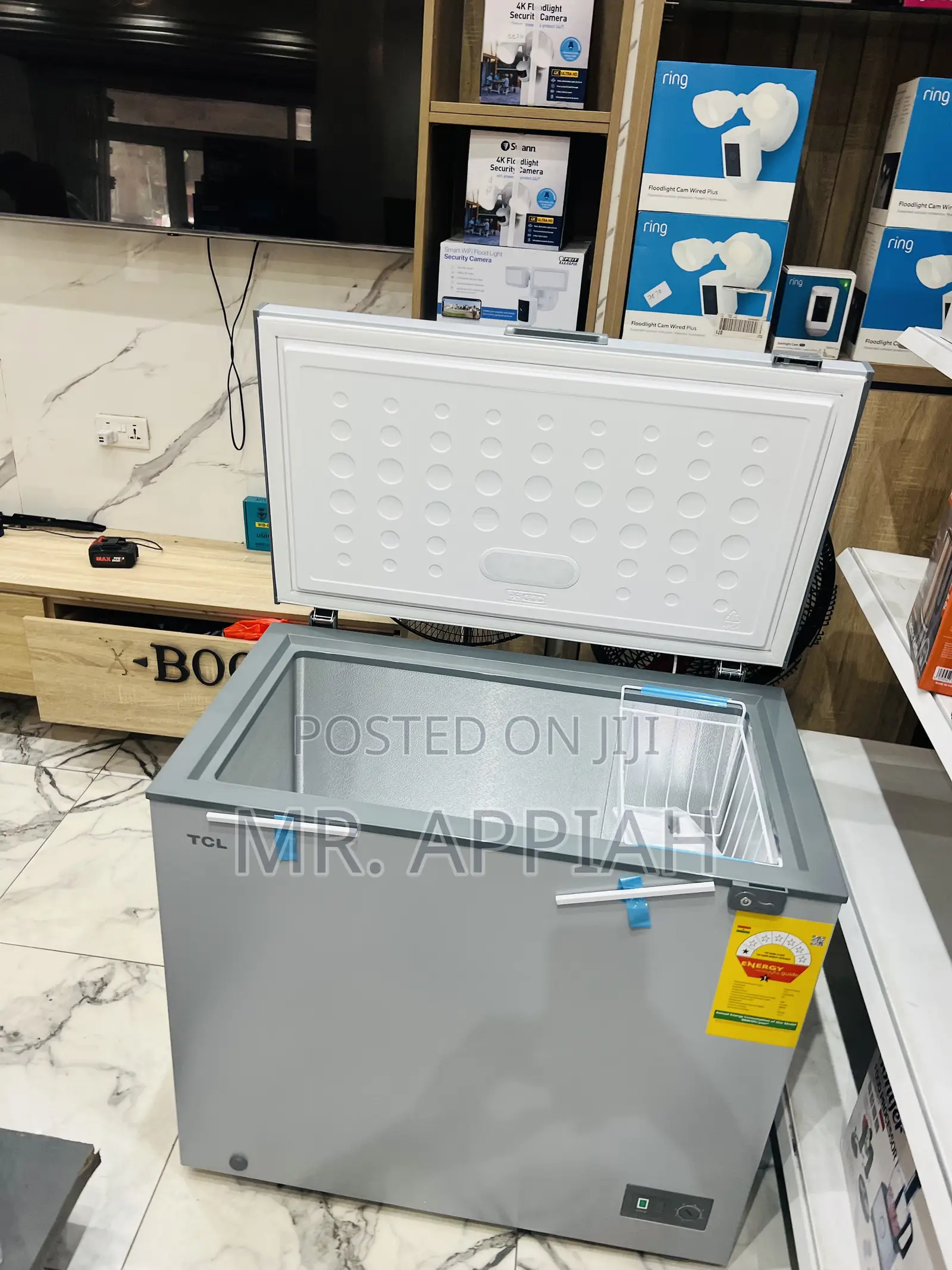 Order Durable TCL Single Door Electric Chest Freezer 