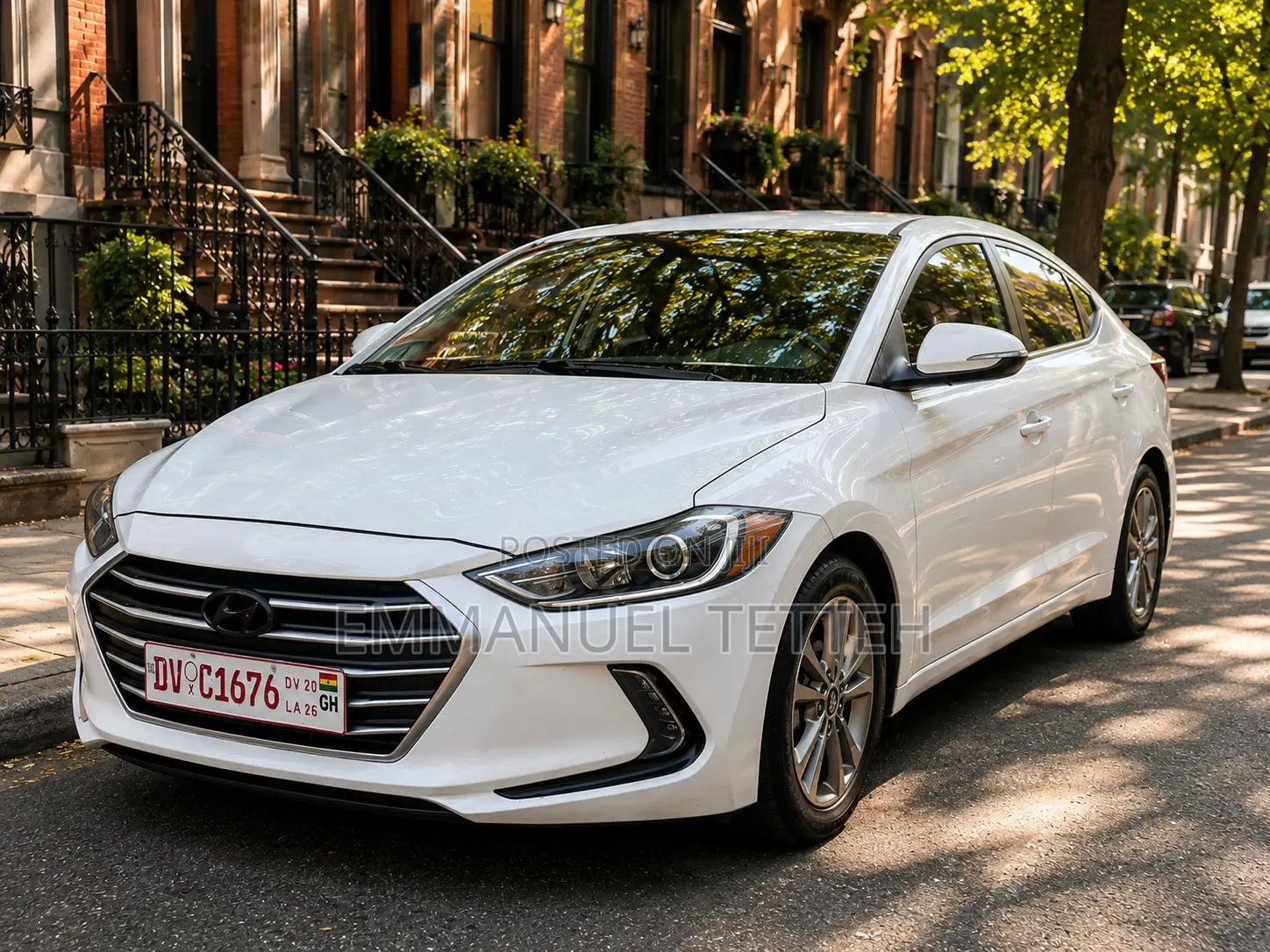 Hyundai Elantra Value Edition Sedan FWD (2.0L 4cyl 6A) 2017 White