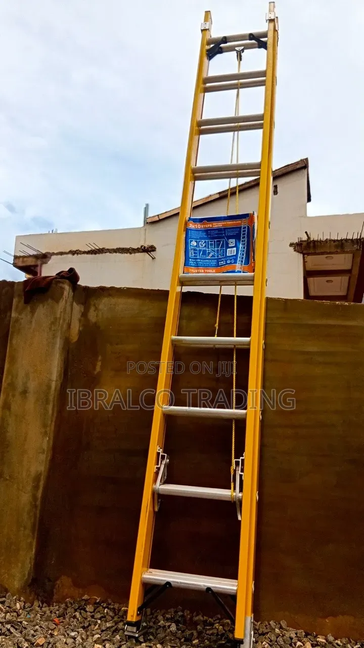 Fibreglass 2x10 Extension Ladder