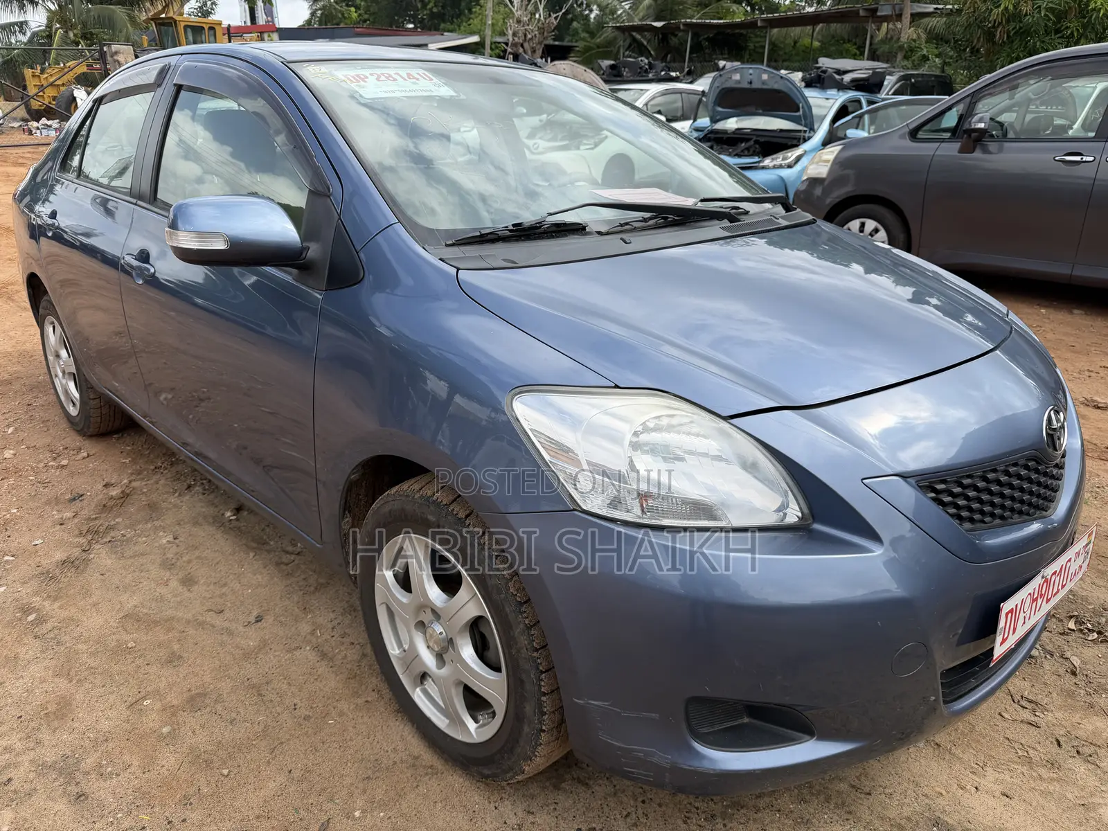Toyota Belta 2011 Blue