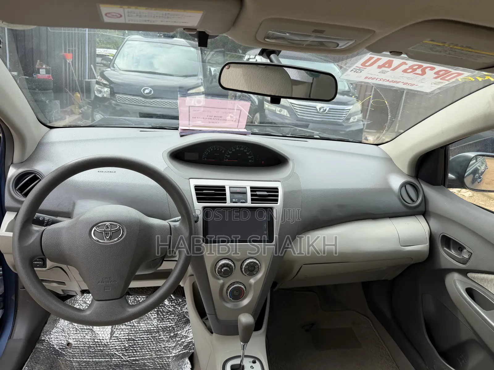 Toyota Belta 2011 Blue