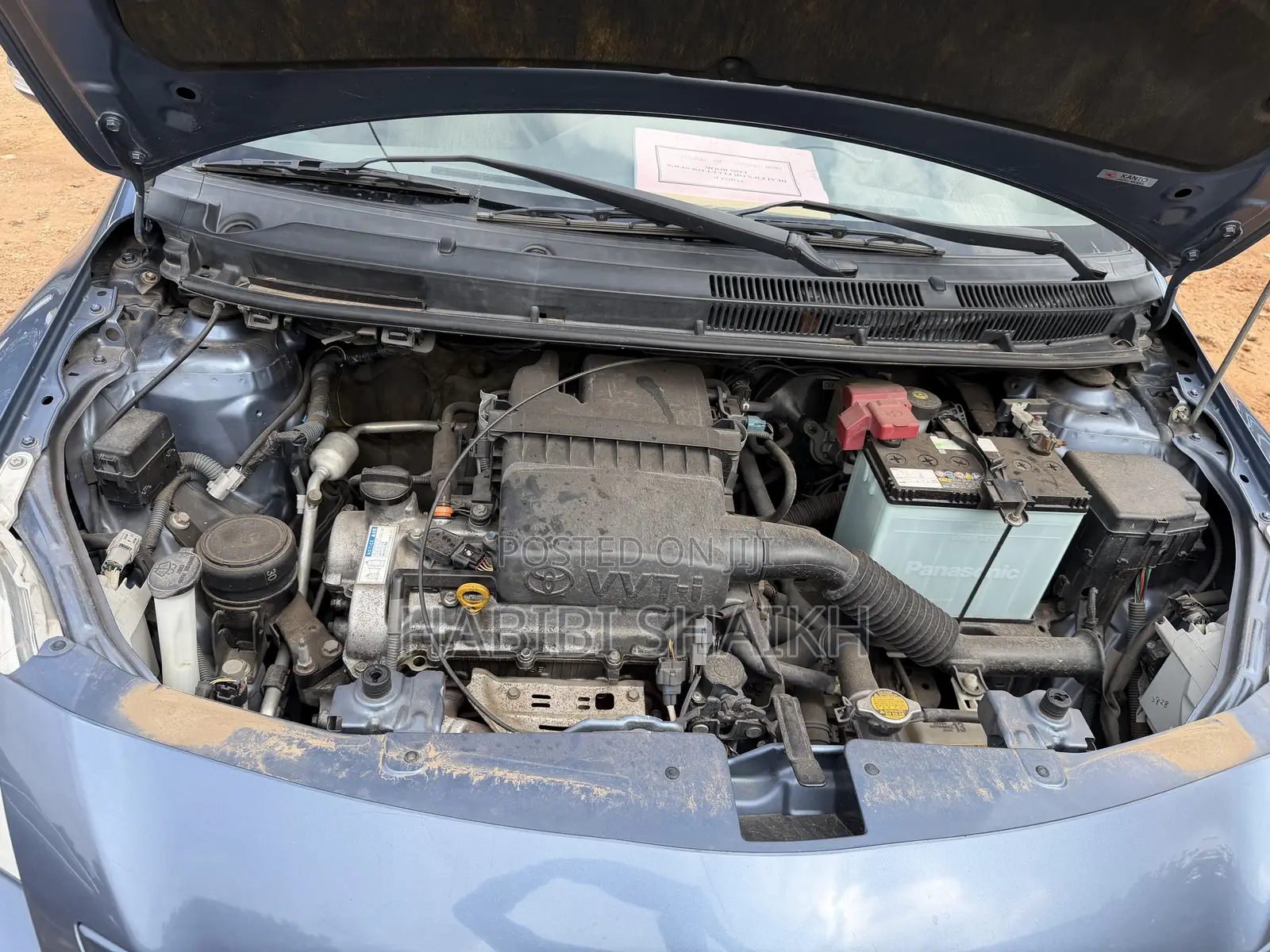 Toyota Belta 2011 Blue