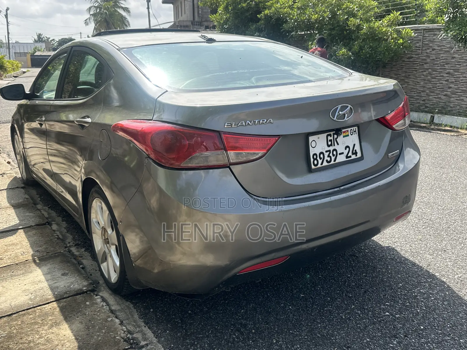 Hyundai Elantra SE 4dr Sedan (1.8L 4cyl 6A) 2015 Gray